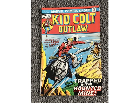 (C2) FEBRUARY 1973 DC COMIC-KID COLT OUTLAW-NO.167
