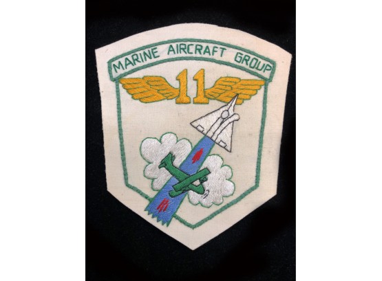 (P14) US MARINE AIRCRAFT GROUP-MAG 11- VIETNAM WAR AIRCRAFT GROUP 11 PATCH