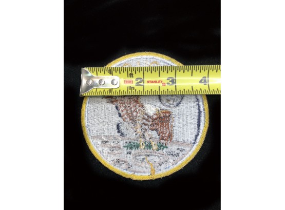 (P6) APOLLO 11 NASA MOON MISSION PATCH-LARGE APPROX. 4' DIAMETER