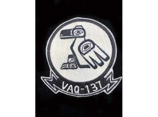 (P5) US NAVY ELECTRONIC ATTACK SQUADRON VAQ-137 ROOKS PATCH