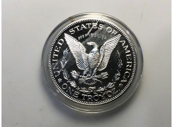 (d24) 1986 SILVER COIN 'THE SYMBOL OF FREEDOM'-1 TROY OUNCE OF SILVER-UNC