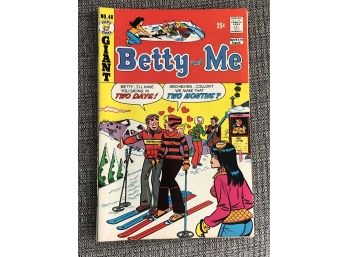 (C11) DC GIANT SERIES COMIC- BETTY AND ME-NO 48-APRIL 1973