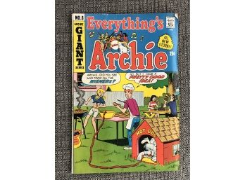 (C19) DC GIANT SERIES COMIC BOOK-EVERYTHINGS ARCHIE-NO.8-JUNE 1970