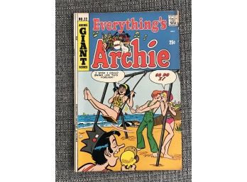 (C12) DC GIANT SERIES COMIC-EVERYTHINGS ARCHIE-NO.22-OCTOBER 1972