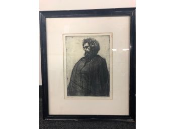 THE CAPE - VINTAGE ETCHING BY BILL MURPHY -