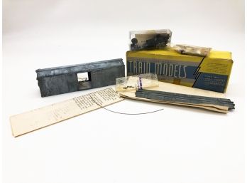 (C86) VINTAGE SCALE CRAFT MODEL '00' GAUGE BOX CAR-W/INSTRUCTIONS IN BOX-PLEASE CHECK FOR FOR PARTS