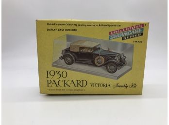 (C95) VINTAGE COLLECTORS SHOWCASE SERIES-1930 PACKARD VICTORIA-OPENED-PLEASE CHECK FOR PARTS