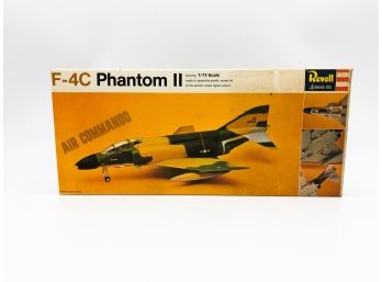 (C96) VINTAGE REVELL PLANE MODEL-F-4C PHANTOM 11- WAS OPENED PLEASE CHECK FOR PARTS