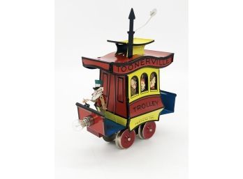 (130) REPRODUCTION TOONERVILLE TROLLEY BY C&M-IN ORIG. BOX