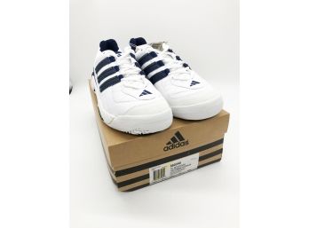 (2A138) 1 PAIR OF ADIDAS TENNIS SNEAKERS-SIZE 12-NEW IN BOX
