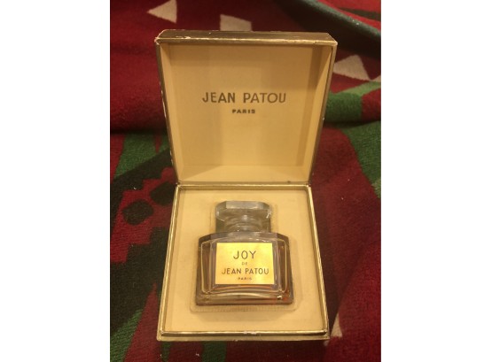 VINTAGE JEAN PATOU 'JOY' PERFUME WITH ORIGINAL BOX - 2' TALL