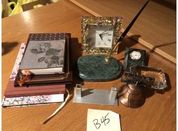 ASSORTED LOT OF DESK ACCESSORIES- B45