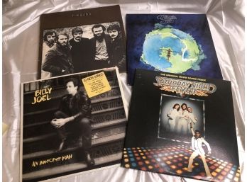 LOT OF 4 CLASSIC ROCK ALBUMS- ONE DOUBLE SET-A29
