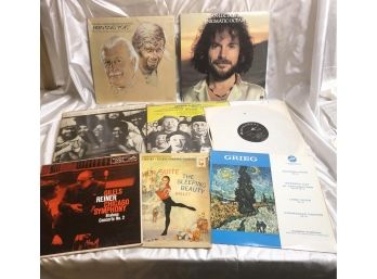 LOT OF 8 ASSORTED LPS- A39