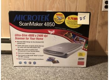 MICROTEK SCAN MAKER 4850 USED IN BOX-B15