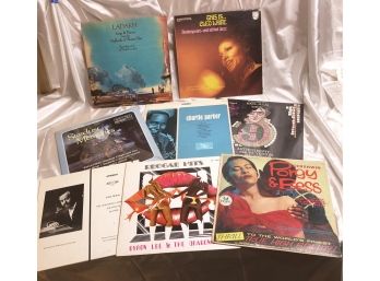 LOT OF 8 ASSORTED LPS- A38