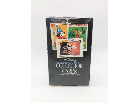 (7) SEALED BOX OF DISNEY COLLECTOR CARDS - 1991 IMPEL - MICKEY MOUSE - 15 CARDS PER PACK - FACTORY SEALED