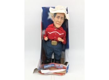 (24) DANCING PRESIDENT GEORGE W. BUSH COUNTRY SUPERSTAR MUSICAL COLLECTOR TOY - IN DAMAGED BOX