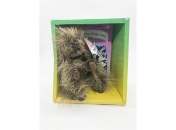 (2) 'THE PRICKLY PORCUPINE' SMITHSONIAN SOUND PRINTS READ & DISCOVER BOOK & PLUSH TOY - NEW IN BOX