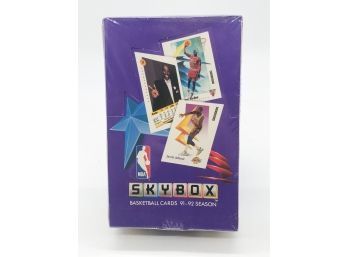 (27) SKYBOX 1991-'92  NBA BASKETBALL COLLECTOR CARDS - SEALED BOX