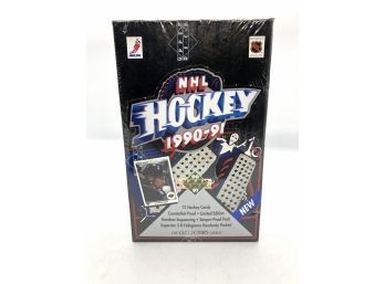 (154) UPPER DECK 1990-'91 NHL HOCKEY COLLECTOR CARDS - WAYNE GRETZKY- FACTORY SEALED BOX