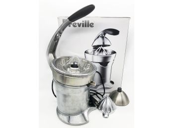 (87) BREVILLE CITRUS JUICER / PRESS - '800CPXL' - LOOKS NEVER USED- WITH BOX