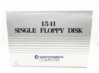 (66) VINTAGE COMMODORE SINGLE DRIVE FLOPPY DISK MODEL #1541 - NEW OLD STOCK IN BOX