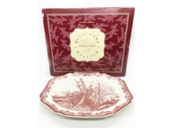 (48) WILLIAMS SONOMA 'rOYAL GAME PHEASANT' PLATTER - NEW IN BOX - 16' BY 20'