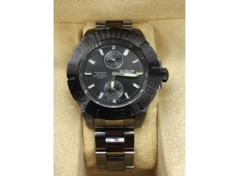 (95) INVICTA PRO DIVER OCEAN BARON GMT MENS WATCH-NEW OLD STOCK-#14058-IN ORIG. BOX