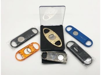 (46) LOT OF CIGAR CUTTERS AS PICTURED