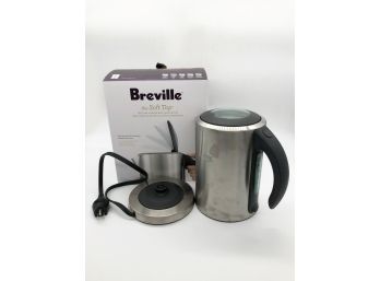 (85) BREVILLE 'THE SOFT TOP' ELECTRIC KETTLE - UNUSED W/ ORIGINAL BOX