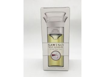 (46) SAVINO WINE PRESERVER - NEW IN BOX