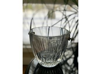(135) BACCARAT ICE BUCKET WITH HANDLE - 7' TALL