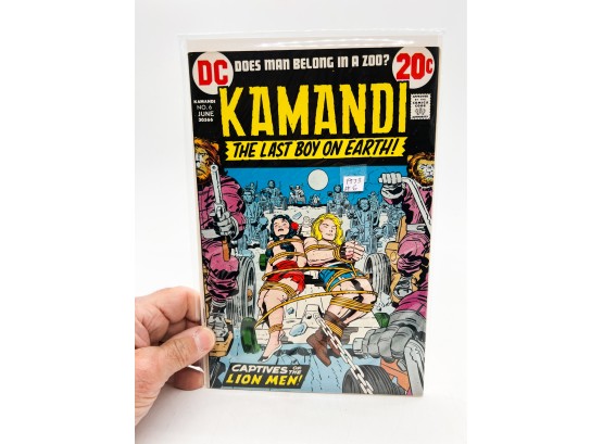 (120) VINTAGE 'KAMANDI' COMIC BOOK THE LAST BOY ON EARTH 1973 #6