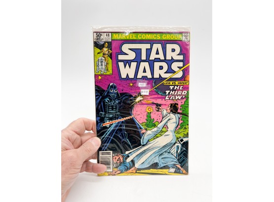 (135) VINTAGE 'STAR WARS' COMIC BOOK-1981 #48