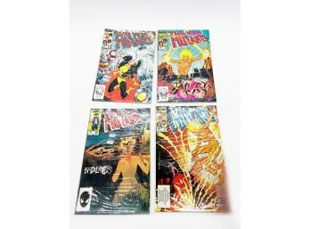 (152) LOT OF 4 VINTAGE COMIC BOOKS-'THE NEXT MUTANTS' DATED 1984 #'S 11, 12, 15 AND 20