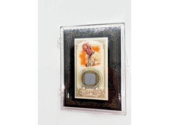 A-29- 2012 JOHN McENROE RELIC CARD WITH USED MEMORABILIA SWATCH OF CLOTHES - SEALED PACKAGE -ALLEN & GINTERS