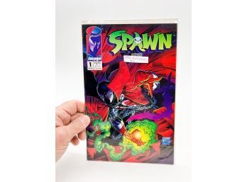 (129) Vintage 'spawn' Comic Book 1992 Mcfarlane #1