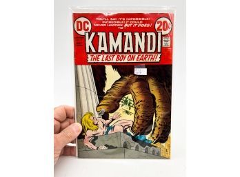 (121) VINTAGE 'KAMANDI' COMIC BOOK THE LAST BOY ON EARTH 1973 #7