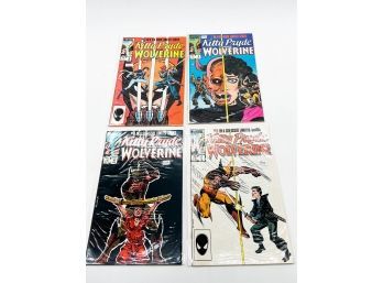 (150) LOT OF 4 VINTAGE 'KITTY PRYDE AND WOLVERINE' COMIC BOOKS 1984 #'S 2, 3, 4 AND 5