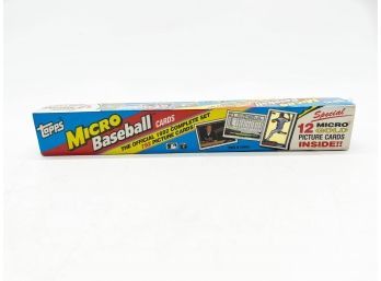 A-63- SEALED PACK OF TOPPS MICRO COLLECTIBLE BASEBALL CARDS - FULL SET - 1992