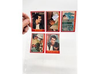 A-73- ORIGINAL 1976 'HAPPY DAYS' COLLECTOR CARD LOT OF 5