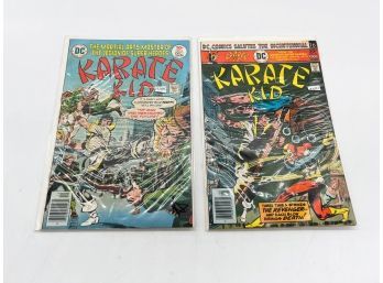 (168) LOT OF 2 VINTAGE 'KARATE KID' COMIC BOOK'S 1976 #3 & #5
