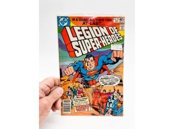 (122) VINTAGE 'LEGION OF SUPER HEROES' COMIC BOOK 1980 #259 SUPERBOY LEAVES
