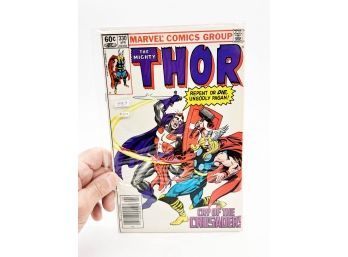 (139) VINTAGE 'THOR' COMIC BOOK 1983 #330 'CRY OF THE CRUSADER'