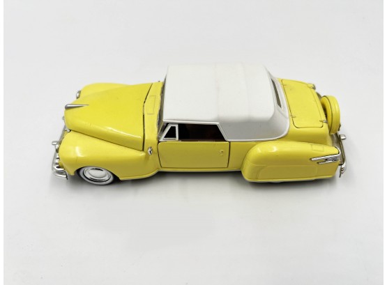 (LOT 14) VINTAGE 1948 LINCOLN CONTINENTAL CABRIOLET 1/32 DIECAST CAR MODEL-AS IS
