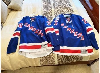 (UP-G) TWO N.Y. RANGER HOCKEY JERSEYS - ZUCCARELLO #36 & VESEY #26