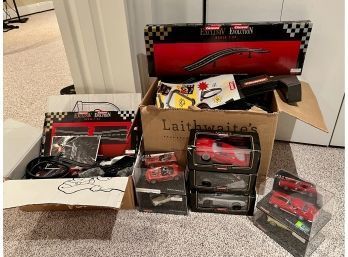 (RR) CARRERA 'EXCLUSIV - EVOLUTION' SLOT CAR RACING SET WITH SEVEN CARS & TRACK - SCALE 1:24
