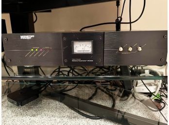(LOT BA-66) PREOWNED 'MONSTER POWER' HOME THEATRE POWER CENTER HTS3500