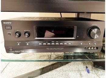(LOT BA-67) PRE OWNED SONY MUTI CHANNEL AV RECEIVER STR-DH810 WITH REMOTE